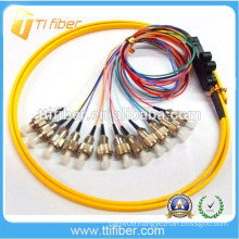 FC 12 Colors Ribbon Fiber Optical Pigtail